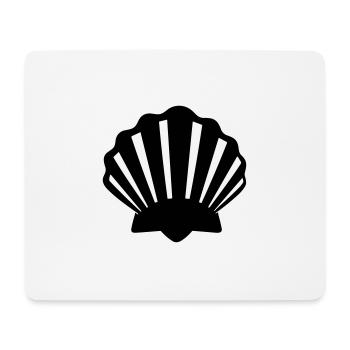 Shell - Mouse Pad (horizontal) - white - Front