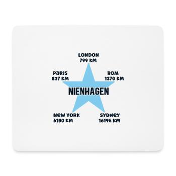 Nienhagen Urlaub Ostseeküste Ostseebad Ostsee - Mousepad (Querformat) - Weiß - Vorne