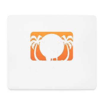 Hawaii Surf Surfer Gift - Mouse Pad (horizontal) - white - Front