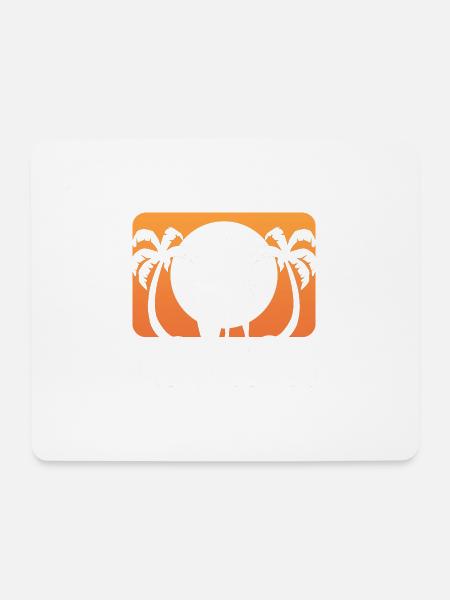 Hawaii Surfen Surfer Gift - Mousepad (Querformat) - Weiß