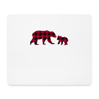 Mama Bear - Mousepad (Querformat) - Weiß - Vorne