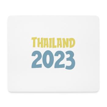 Thailand 2023 - Mousepad (Querformat) - Weiß - Vorne