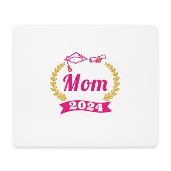 Senior Mom Class of 2024 Graduation Party Proud - Mouse Pad (horizontal) - white - Front