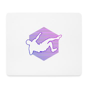 Bouldering Men's Climbing Boulder Climbing - Mouse Pad (horizontal) - white - Front