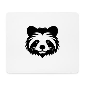 panda roux - Tapis de souris (format paysage) - blanc - Devant