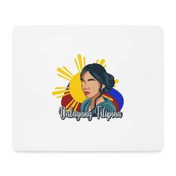 Philippines Drapeau philippin Filipiniana I Cadeau - Tapis de souris (format paysage) - blanc - Devant