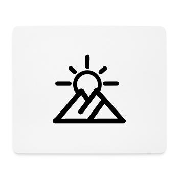 Mountain - Mouse Pad (horizontal) - white - Front