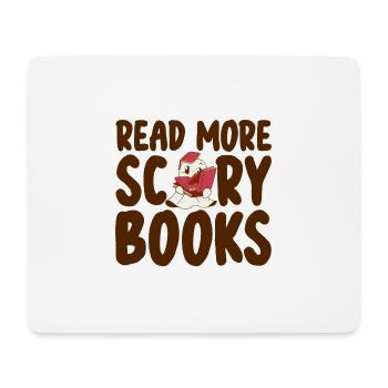 Read More Scary Books 2 - Mouse Pad (horizontal) - white - Front