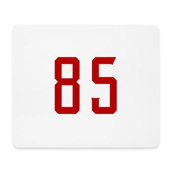 Symbole numérique 85 - Tapis de souris (format paysage) - blanc - Devant
