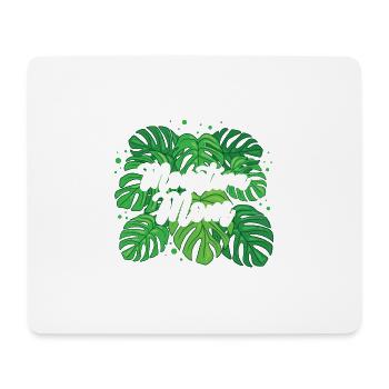 Monstera Mom - Mouse Pad (horizontal) - white - Front
