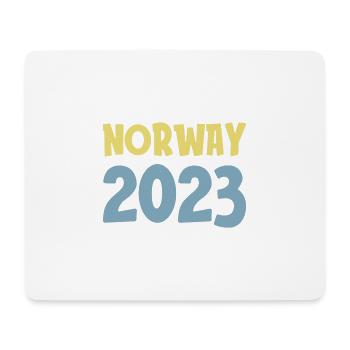 Norway 2023 - Mouse Pad (horizontal) - white - Front