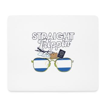 Straight Trippin' Nicaragua Vacation Tour Travel - Mouse Pad (horizontal) - white - Front
