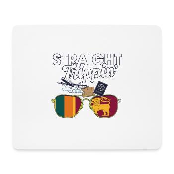 Straight Trippin' Sri Lanka Vacation Tour Travel - Mouse Pad (horizontal) - white - Front
