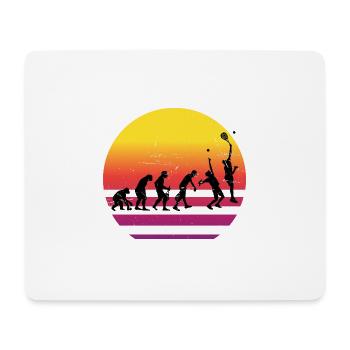 Herren Paddle Tennis Paddle Racket Damen - Mousepad (Querformat) - Weiß - Vorne