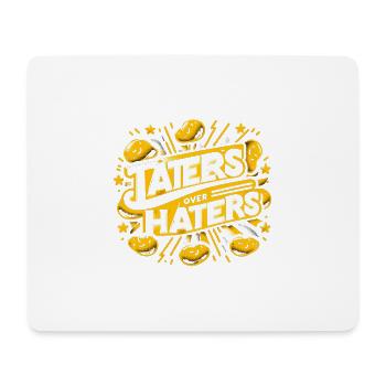 taters over haters 11 - Mousepad (Querformat) - Weiß - Vorne