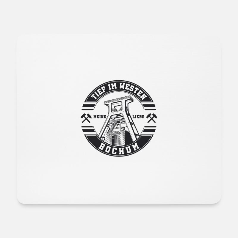 Bochum - Meine Liebe - Mousepad (Querformat) - Weiß