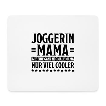 Joggerin Spruch Laufen Joggen Joggerin Geschenk - Mousepad (Querformat) - Weiß - Vorne