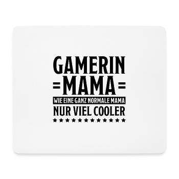 Gamerin Spruch Videospiel Sprüche Gamerin Geschenk - Mousepad (Querformat) - Weiß - Vorne