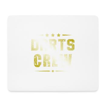Darts Crew - Mousepad (Querformat) - Weiß - Vorne