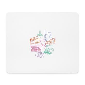 I Have No Idea What This Is Funny 70s 80s - Mousepad (Querformat) - Weiß - Vorne