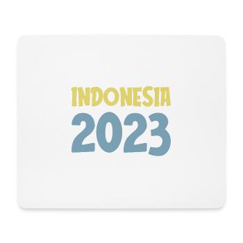 Indonesia 2023 - Mouse Pad (horizontal) - white - Front