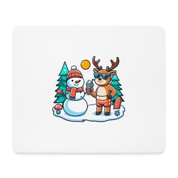 Christmas Gnome Zombie - Mouse Pad (horizontal) - white - Front