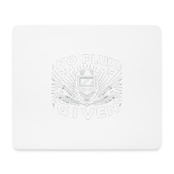 pas de flux donné 8 - Tapis de souris (format paysage) - blanc - Devant