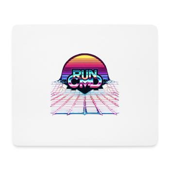 Run Cmd 45 - Mouse Pad (horizontal) - white - Front