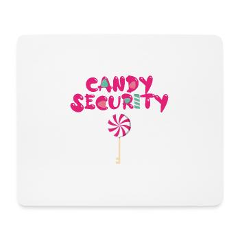 Candy Security Mom Dad Matching Birthday Costume - Mousepad (Querformat) - Weiß - Vorne