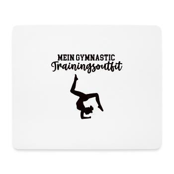 Turnerin Sportgymnastik Turnen Turnshirt Gymnastik - Mousepad (Querformat) - Weiß - Vorne
