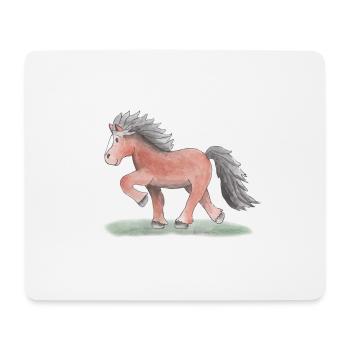 Little Islaender watercolor - Mouse Pad (horizontal) - white - Front