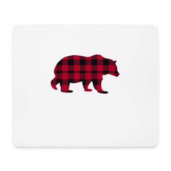 Papa Bear - Mouse Pad (horizontal) - white - Front