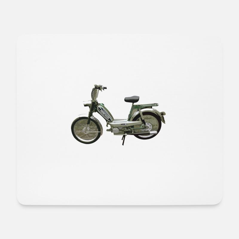 Hercules Prima 5 T-Shirt I 25 Kmh Moped - Mousepad (Querformat) - Weiß