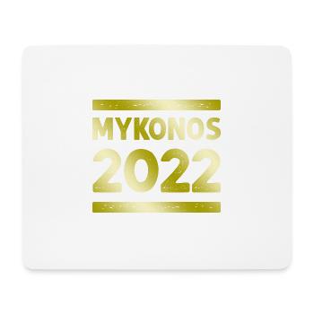 Équipage de mykonos - Tapis de souris (format paysage) - blanc - Devant