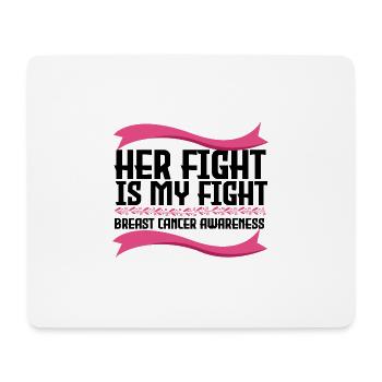 Sein Kampf ist unser Kampf - Krebs - Mousepad (Querformat) - Weiß - Vorne