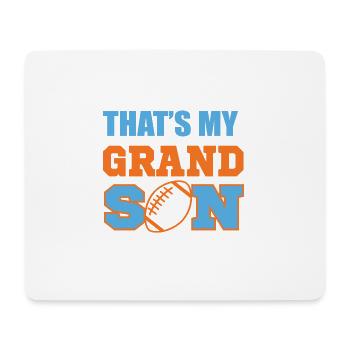 ThatsMyGrandson - Mouse Pad (horizontal) - white - Front