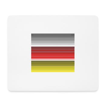 Cool Ossetia Flag Vapor Wave Designs - Mouse Pad (horizontal) - white - Front