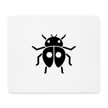 Ladybug - Mouse Pad (horizontal) - white - Front