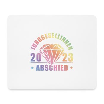 Junggesellinnenabschied Jga 2023 - Mousepad (Querformat) - Weiß - Vorne