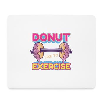Calisthenics Street Workout Park Fitness Training - Mousepad (Querformat) - Weiß - Vorne