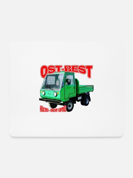 Multicar M25 bunt - Mousepad (Querformat) - Weiß