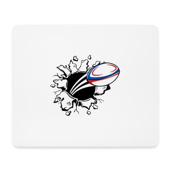 Rugby France Rugby jersey for French France - Mouse Pad (horizontal) - white - Front