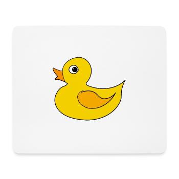 Canard Canard Grinchet Quak - Tapis de souris (format paysage) - blanc - Devant