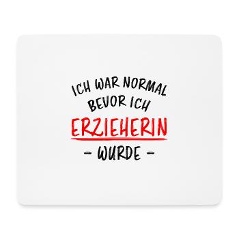 Erzieherin Perfekte Beruf Lustiger Spruch Geschenk - Mousepad (Querformat) - Weiß - Vorne