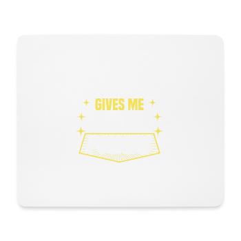 Chicken Pot Pie Gives Me Teacher Powers Funny - Mousepad (Querformat) - Weiß - Vorne