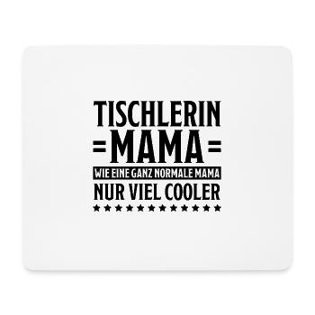 Tischlerin Spruch Schreinerin Tischlerin Geschenk - Mousepad (Querformat) - Weiß - Vorne