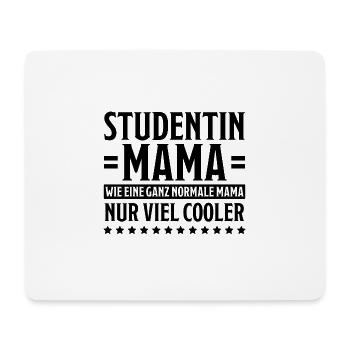 Studentin Spruch Universität Studentin Geschenk - Mousepad (Querformat) - Weiß - Vorne