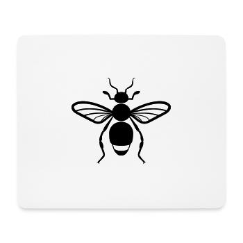Insecte puce - Tapis de souris (format paysage) - blanc - Devant