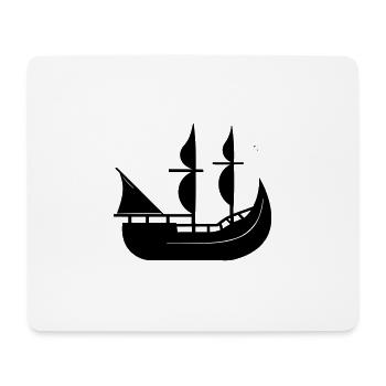 Pirate ship - Mouse Pad (horizontal) - white - Front