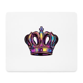 Crown - Mouse Pad (horizontal) - white - Front